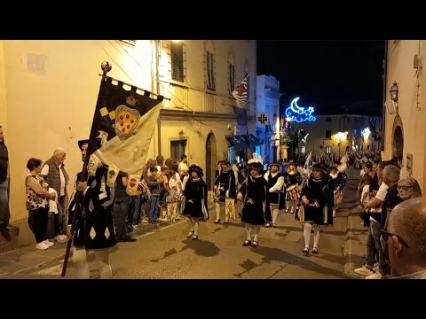 PALIO DEL CERRO 2025,Ep.1 / Parade and presentation. Cerreto Guidi, Tuscany