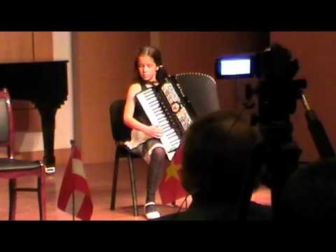 Alexandra Reekie 10 years old, coupe mondiale 2011 Shanghai