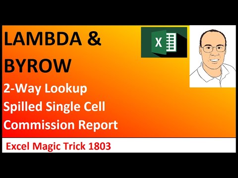 Excel LAMBDA function – Every Single Things You Ever Wanted To Know 2022 Version 365 MECS 10