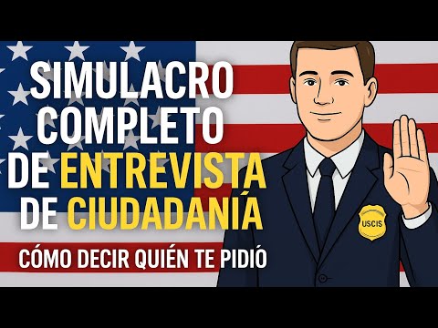 Simulacro de una entrevista de ciudadanía