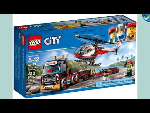 60183 Heavy Cargo Transport LEGO® City Manual at the Brickmanuals Instruction Archive
