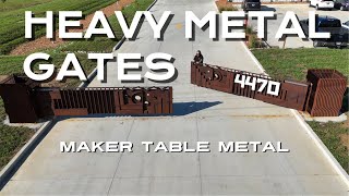 Custom Gates - Heavy Metal Artwork
