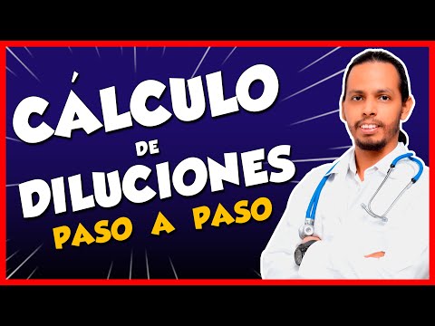 Trucos para  CÁLCULO DE DILUCIONES  En Enfermería ►  2023   😱   Como diluir medicamentos