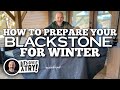 How to Store Your Blackstone Griddle for Winter