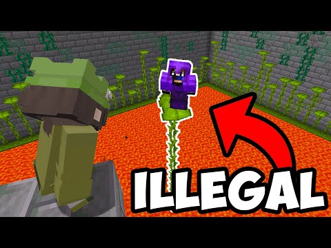 Unexpected Minecraft Secret: Drip Leaf is Illegal?!
