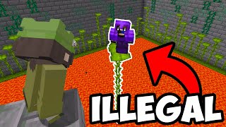 This Minecraft Drip Leaf is ILLEGAL... Here's Why