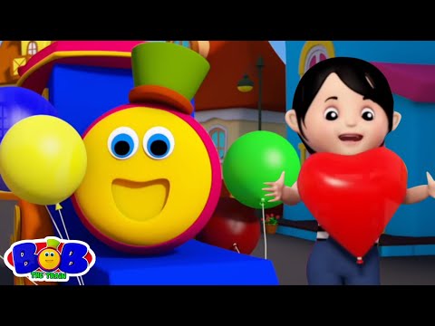 Canzone del palloncino | Cartoni educativi | Bob The Train Italiano | Filastrocche per bambini