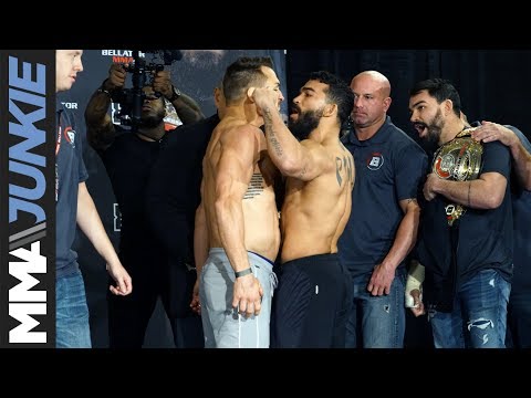 Bellator 221  Ceremonial weigh in highlights, faceoffs