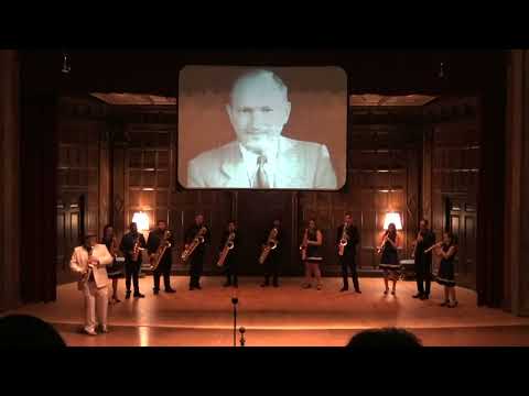 Rudy Wiedoeft (arr. Chad Smith): Valse Vanité (1923) & Sax-O-Trix (1926)[Binaural 3D Audio]