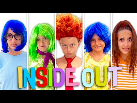 INSIDE OUT in REAL LIFE with Aurora and Ludovica