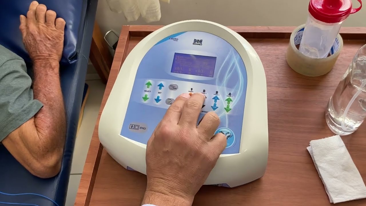 TENS - ELETROANALGESIA PARÂMETROS PARA DOR LOMBAR CRÔNICA (LOMBALGIA)