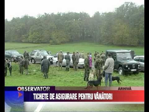 Stiri Fagaras - Tichete de asigurare pentru vanatori