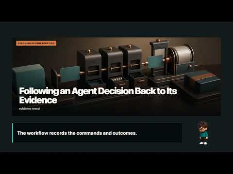 The Agent Evidence Trail — trace an AI decision to its source