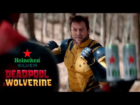 New Heineken ad for Deadpool & Wolverine (May 20, 2024) Hugh Jackman & Ryan Reynolds