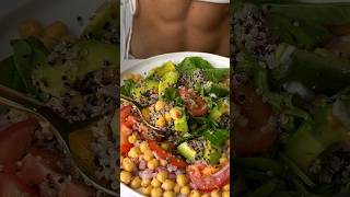 Chickpea Salad 🤤 Quick &amp; easy meal prep!