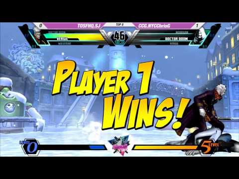 CC2016: UMVC3: Top 8 - TOSFHQ.SJ VS CCG.NYCChrisG