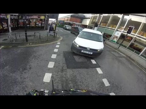 Maybe jumping red lights is the safe thing to do? - BV12UFN