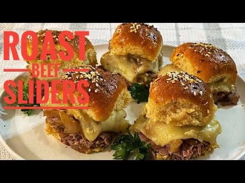 Game Day Ready!! Roast Beef Sliders Recipe | Super Bowl Food Recipes