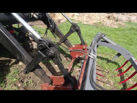 Универсальные Евро вилы #Metal-fach с евро зацепом и #кун пку 08 #djiosmoaction #мтз