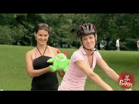 Baby Stroller Falls in Water Prank