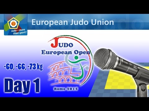 European Judo Open - Rome 2015 - Day 1