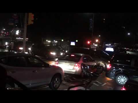 Car Menorah Parade - Chanukah 5777