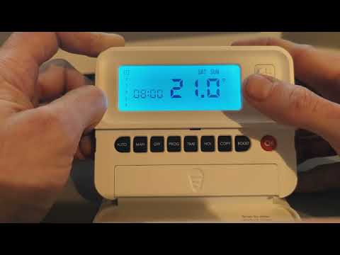 Part of a video titled How to: Set the Programme on the EPH CP4 Wireless ... - YouTube