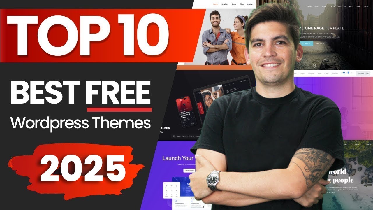 ⭐ Top 10 Best Free Wordpress Themes For 2024 (Seriously)⭐