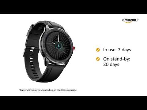 boAt Flash Edition Smartwatch with Activity Tracker,Multiple Sports Modes,Full Touch 3.30 cm