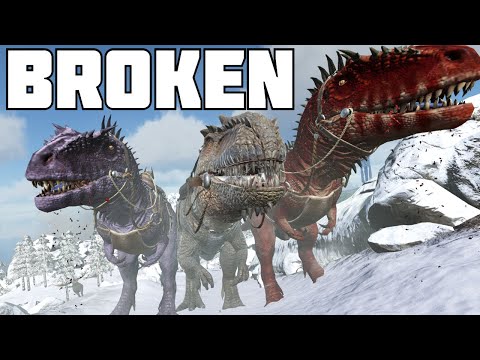 TAMING 2 Carchars and a Giga w/ @thesanyxs @grinchkd - Ark Survival Of The Fittest