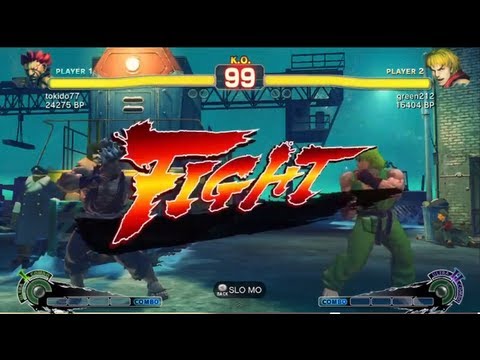 Tokido [Gouki] vs Momochi [Ken] 1/3 SSF4 Japanese Online Ranked Matches - TRUE-HD