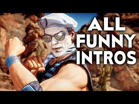 MORTAL KOMBAT 11 ALL Funniest Intro Dialogues MK11 Funny Intros Character Banter Interaction