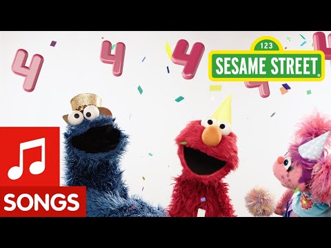 Sesame Street: Happy Birthday Song | You're Four!