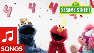 Sesame Street: Happy Birthday Song | You&#39;re Four!