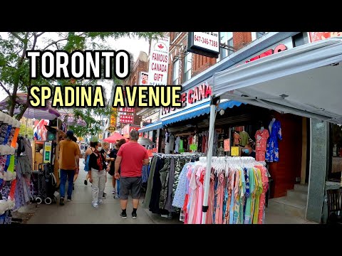 Toronto Downtown Spadina Avenue September 2021 Canada