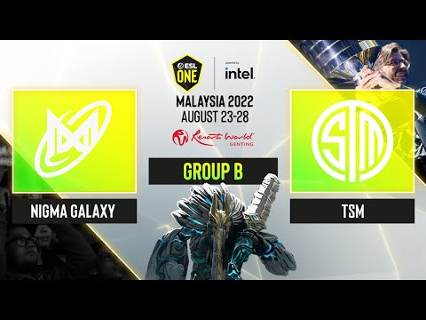 Dota2 - Nigma Galaxy vs TSM - Game 1 - ESL One - Malaysia 2022 - Group B