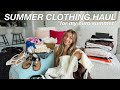 HUGE 3 000 SUMMER CLOTHING HAUL What I M Packing For My Euro Summer