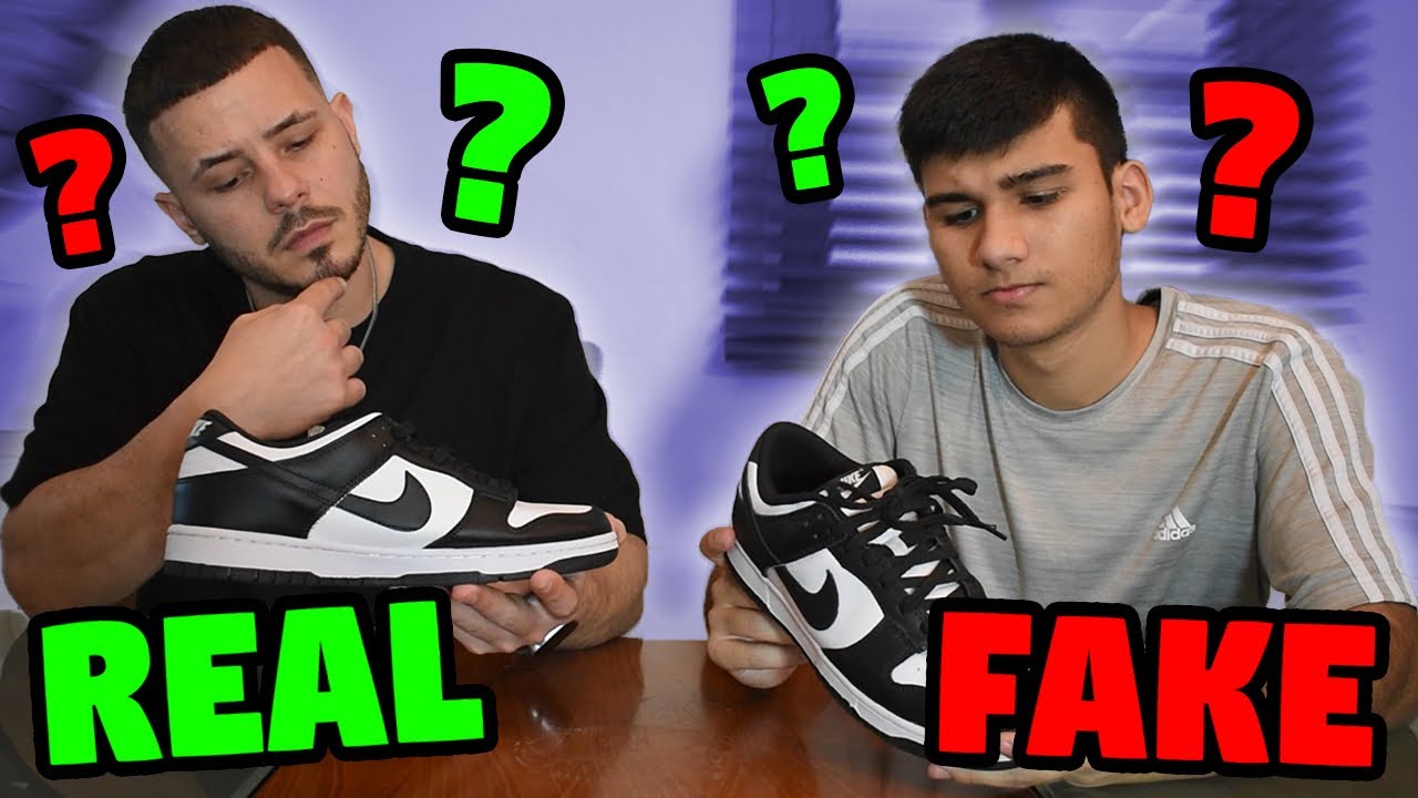 NIKE DUNK LOW BLACK AND WHITE (Panda) Original vs Fake ¿Cuáles son las diferencias