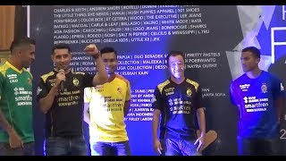Skuad Sriwijaya FC Jadi Model Dadakan Palembang Fashion Week 2018