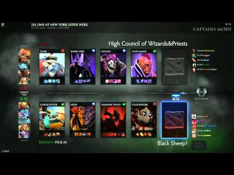 Mischief vs High Council Game 1 - ESL One NY NA Qualifier - @durkadota @scantzor