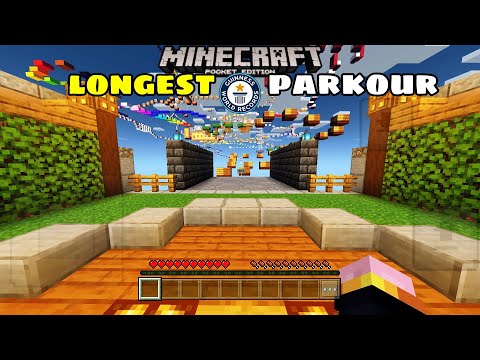Ultimate Mobile Parkour in Minecraft! New Controls