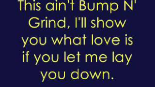 Usher - Lay you down lyrics.