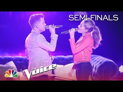 The Voice 2018 Britton & Brynn - Semi-Finals: "FourFiveSeconds/You Can't Always Get What You Want"