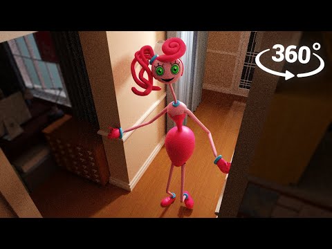 360° Mommy Long Legs Breaks into Your House in real life!