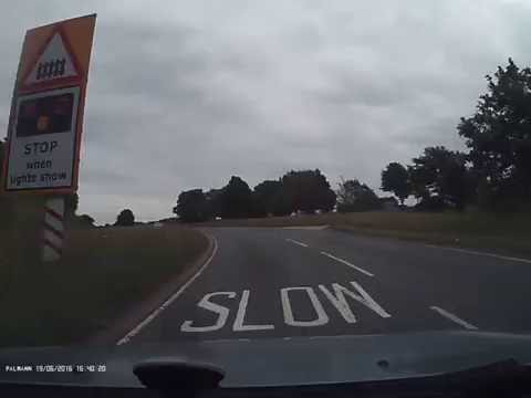 CB radio field test route Midland 77-104UK at base end Midland 78+ multi in car
