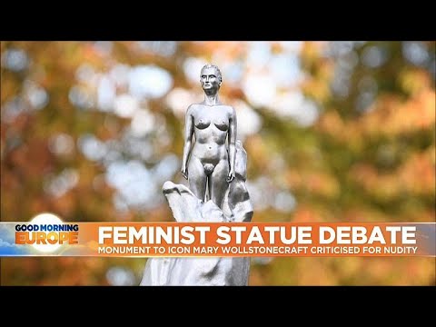 Monument to icon Mary Wollstonecraft criticised for nudity