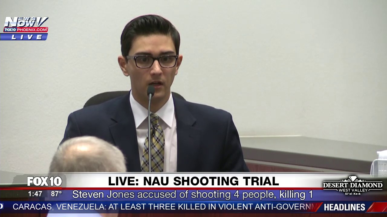 MUST WATCH: NAU Shooting Suspect STEVEN JONES Testifies and Claims Self-Defense During Trial (FNN)