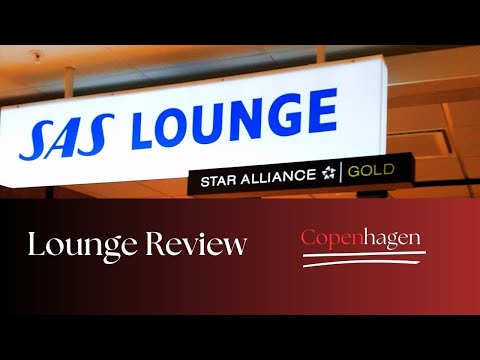 SAS Gold e Business Lounge Copenhagen (CPH) | Revisão do Lounge