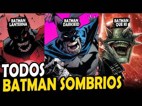 TODOS OS BATMAN DO UNIVERSO SOMBRIO e as Terras da DC