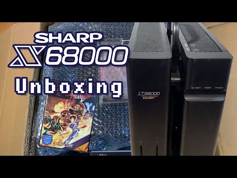 X68000 Expert - unboxing a dirty but slick Japanese gaming computer